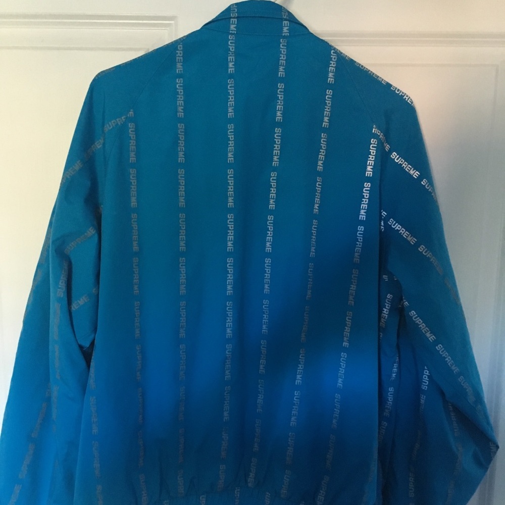 Supreme Reflective Text Track Jacket - Picture 4 of 6